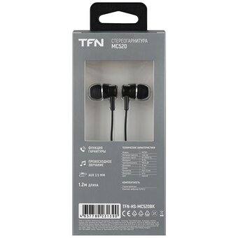  Наушники TFN MC-520 Black 