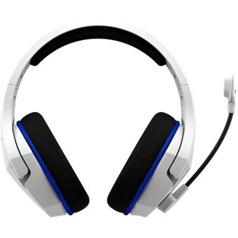  Наушники с микрофоном HyperX Stinger Core Wireless PS5 (CS002-WA) белый/голубой 4P5J1AA 