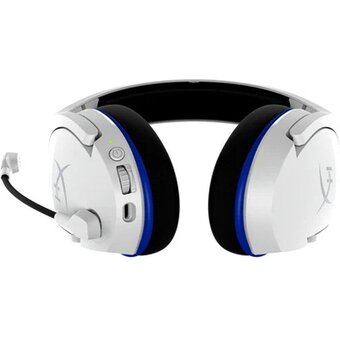  Наушники с микрофоном HyperX Stinger Core Wireless PS5 (CS002-WA) белый/голубой 4P5J1AA 