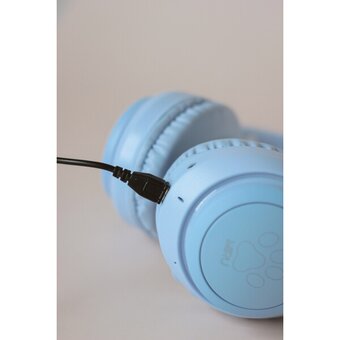  Гарнитура Miru CAT EP-W10 (W102) голубой 