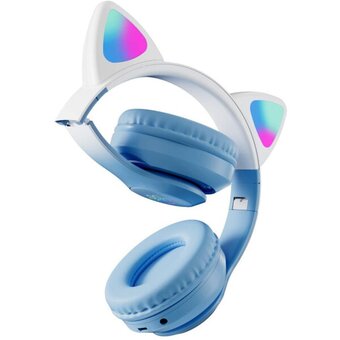  Гарнитура Miru CAT EP-W10 (W102) голубой 