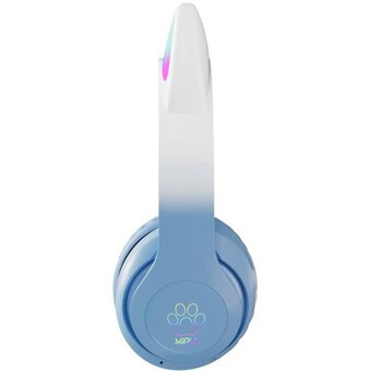  Гарнитура Miru CAT EP-W10 (W102) голубой 
