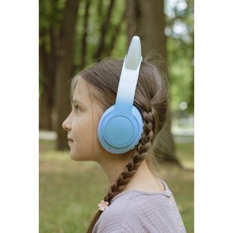  Гарнитура Miru CAT EP-W10 (W102) голубой 