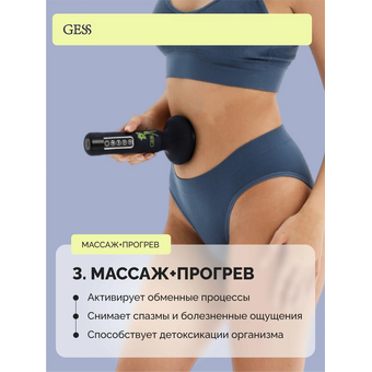  Вакуумный массажер GESS Gess-883 Body Hit 