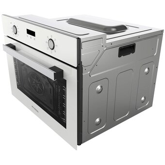  Духовой шкаф Hyundai HEO 64512 WG стекло белое 