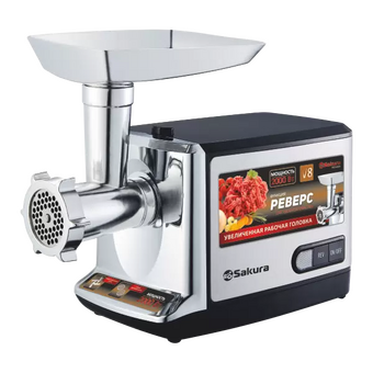  УЦ Мясорубка Sakura SA-6419BK Premium (люфт головки при работе) 
