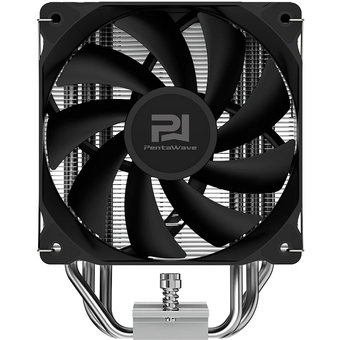  Кулер PentaWave PC-Z03C SRB LGA115X/1200/1700/AM4/AM5 (TDP 205W, 1*120mm PWM Fan, 3 тепловые трубки 6мм, 600-1750RPM, 12-29,5dBa) 