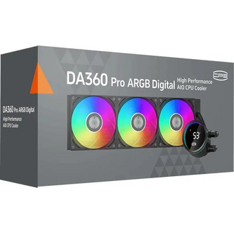  СВО PCCOOLER  DA360Pro ARGB Digital BK (DA360PRO-BKAWXL-GL), Ret 