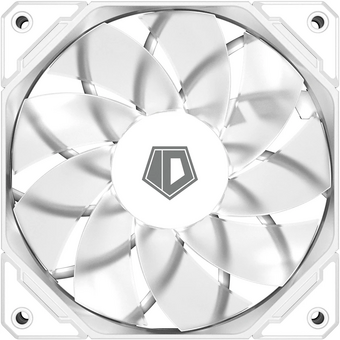  Вентилятор ID-COOLING TF-12025-Pro ARGB Reverse White 120x120x25мм (PWM, резиновые углы, белый, ARGB, 500-1800об/мин) Box 