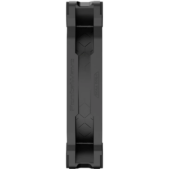  Вентилятор PentaWave PF-K12BS-R PWM / Reverse Blade /120mm 4 pin MHDB 600-1700rpm 72,6CFM 29.6dBA / Black 