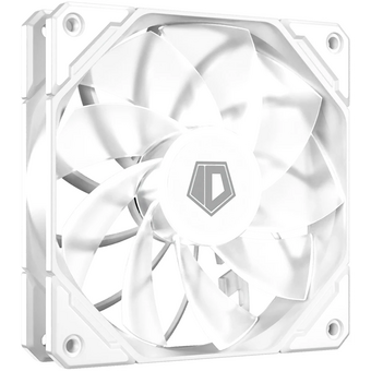  Вентилятор ID-COOLING TF-12025-Pro ARGB Reverse White 120x120x25мм (PWM, резиновые углы, белый, ARGB, 500-1800об/мин) Box 