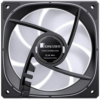  Вентилятор JONSBO FR-505BR 120х120х25мм Reverse (PWM, ARGB LED, 800-1800об/мин, обратный поток, черный) Retail 