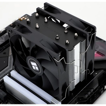  Кулер Thermalright Assassin X 120 Refined SE PLUS (TRAX120RSEP) LGA115X/1200/1700/AM4/AM5 (2x120mm PWM Fan, 4 тепл. трубки 6мм) 