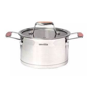  Кастрюля с крышкой Servitta Quadro Sr0117 