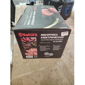  УЦ Мясорубка Sakura SA-6419BK Premium (люфт головки при работе) 
