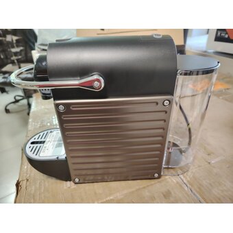  УЦ Кофемашина DeLonghi Nespresso Pixie C61 Electric Titan (плохая упаковка, плохаяу упаковка с капсулами) 