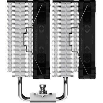  Кулер PentaWave Z06D SRB LGA115X/1200/1700/20XX /AM4/AM5 (TDP 270W, 2*120mm PWM Fan, 6 тепловых трубок 6мм, медное основание, 600-1950RPM) 