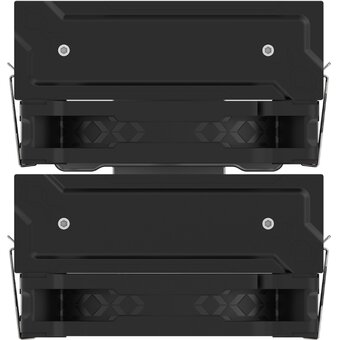  Кулер PentaWave Z06D SRB LGA115X/1200/1700/20XX /AM4/AM5 (TDP 270W, 2*120mm PWM Fan, 6 тепловых трубок 6мм, медное основание, 600-1950RPM) 