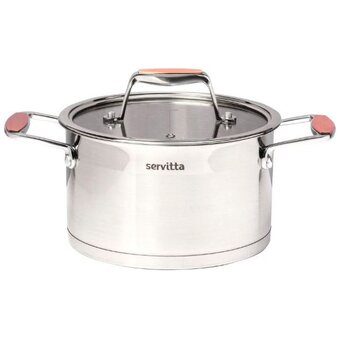  Кастрюля с крышкой Servitta Quadro Sr0115 