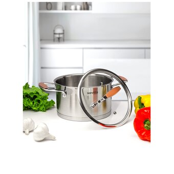  Кастрюля с крышкой Servitta Quadro Sr0115 