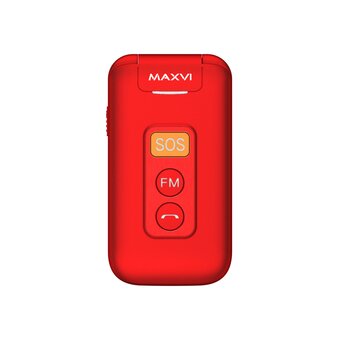  Мобильный телефон MAXVI E5 up Red 