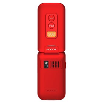  Мобильный телефон MAXVI E5 up Red 