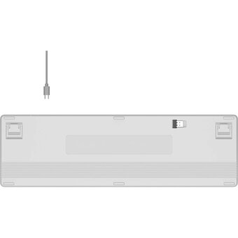  Клавиатура A4Tech Fstyler FBX55C белый 
