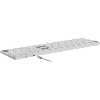  Клавиатура A4Tech Fstyler FBX55C белый 