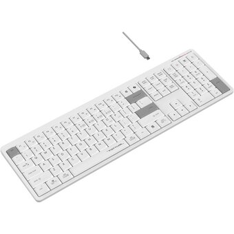  Клавиатура A4Tech Fstyler FBX55C белый 
