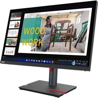  Монитор Lenovo ThinkVision P24q-30 (63B4GAT6UK) черный 
