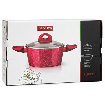 Кастрюля с крышкой Servitta Fuerza Sr0287 