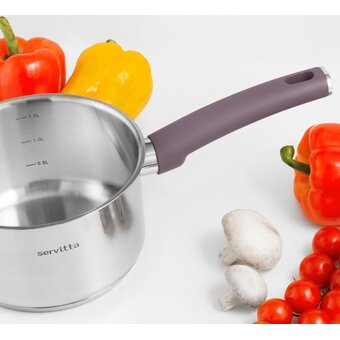  Ковш с крышкой Servitta Viola Sr0297 