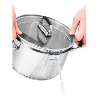  Кастрюля с крышкой Servitta Terso Sr0281 