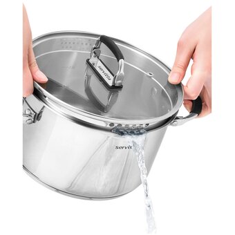 Кастрюля с крышкой Servitta Terso Sr0283 