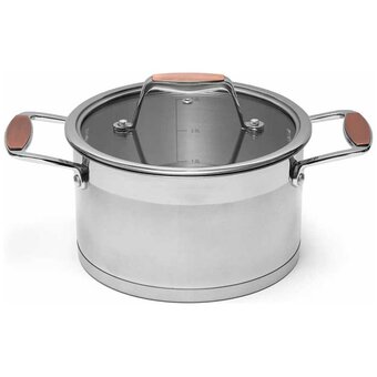  Кастрюля с крышкой Servitta Quadro Sr0116 