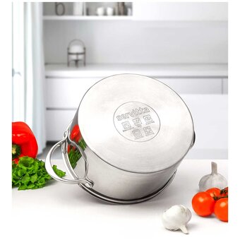  Кастрюля с крышкой Servitta Quadro Sr0116 