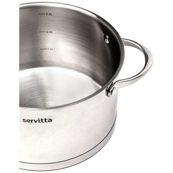  Кастрюля с крышкой Servitta Rigoroso Sr0108 