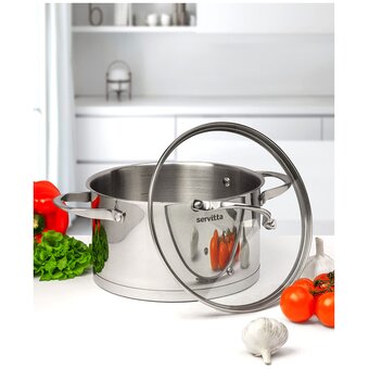  Кастрюля с крышкой Servitta Rigoroso Sr0109 