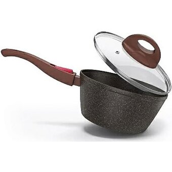  Ковш с крышкой алюминиевый Servitta Terra Calda Sr0284 
