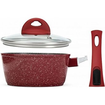 Ковш с крышкой алюминиевый Servitta Fuerza Sr0285 