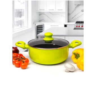  Кастрюля алюминиевая Servitta Siesta Sr0181 зеленый 