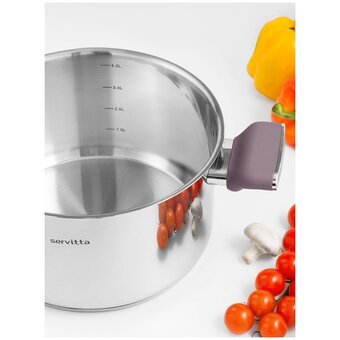  Кастрюля с крышкой Servitta Viola Sr0300 