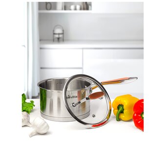  Ковш с крышкой Servitta Quadro Sr0114 