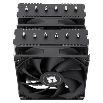  Кулер Thermalright Peerless Assassin 120 SE (PA120-SE-BL) Soc-AM5/AM4/1200/1700/1851 черный 4-pin 25.6dB Al+Cu 730gr Ret 