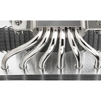 Кулер Thermalright Peerless Assassin 120 SE (PA120-SE-BL) Soc-AM5/AM4/1200/1700/1851 черный 4-pin 25.6dB Al+Cu 730gr Ret 