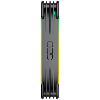  Комплект вентиляторов (3 шт.) Geometric Future Squama 2503RB-14 Reverse Black (1F2503R314000) / 140mm, PWM, 2100 RPM, 71.80 CFM, 34.0 dBA, 5V ARGB 