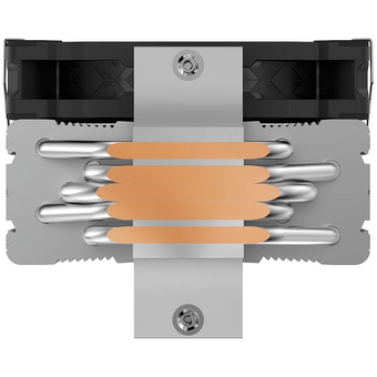  Кулер PentaWave PC-Z05E SRB ARGB V2 LGA115X/1200/1700/AM4/AM5 (TDP 235W, 1*120mm ARGB PWM Fan, 5 тепловых трубок 6мм, 600-1850RPM) 