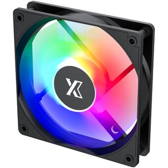  Вентилятор XASTRA FC120B FRGB bulk pack 120x120x25мм (FRGB, 1200 RPM, black) 