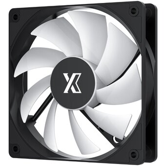  Вентилятор XASTRA FC120B FRGB bulk pack 120x120x25мм (FRGB, 1200 RPM, black) 
