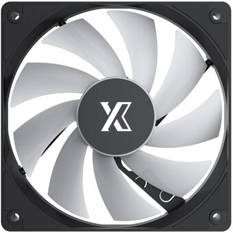  Вентилятор XASTRA FC120B FRGB bulk pack 120x120x25мм (FRGB, 1200 RPM, black) 